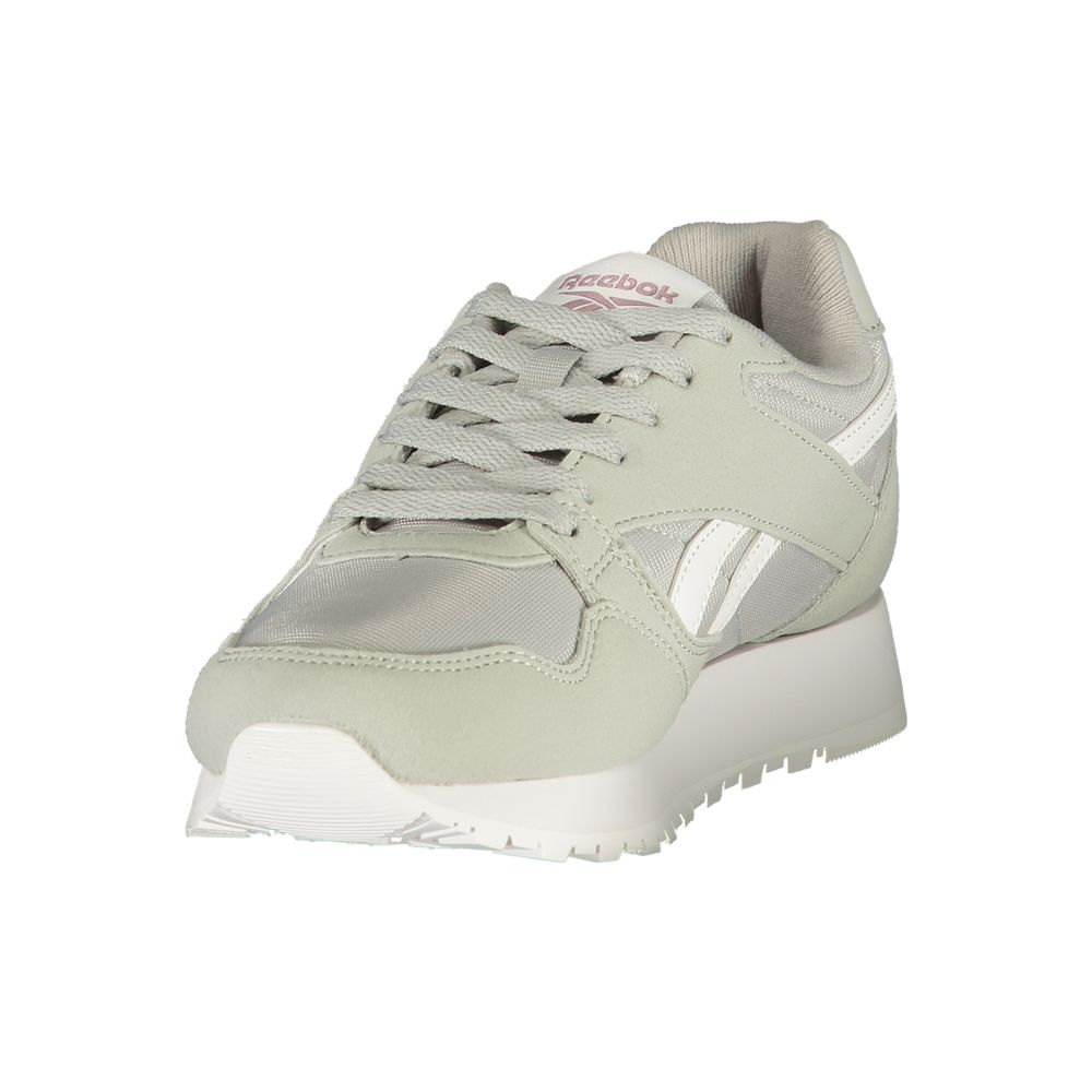 Reebok Gray Polyurethane Women Sneaker