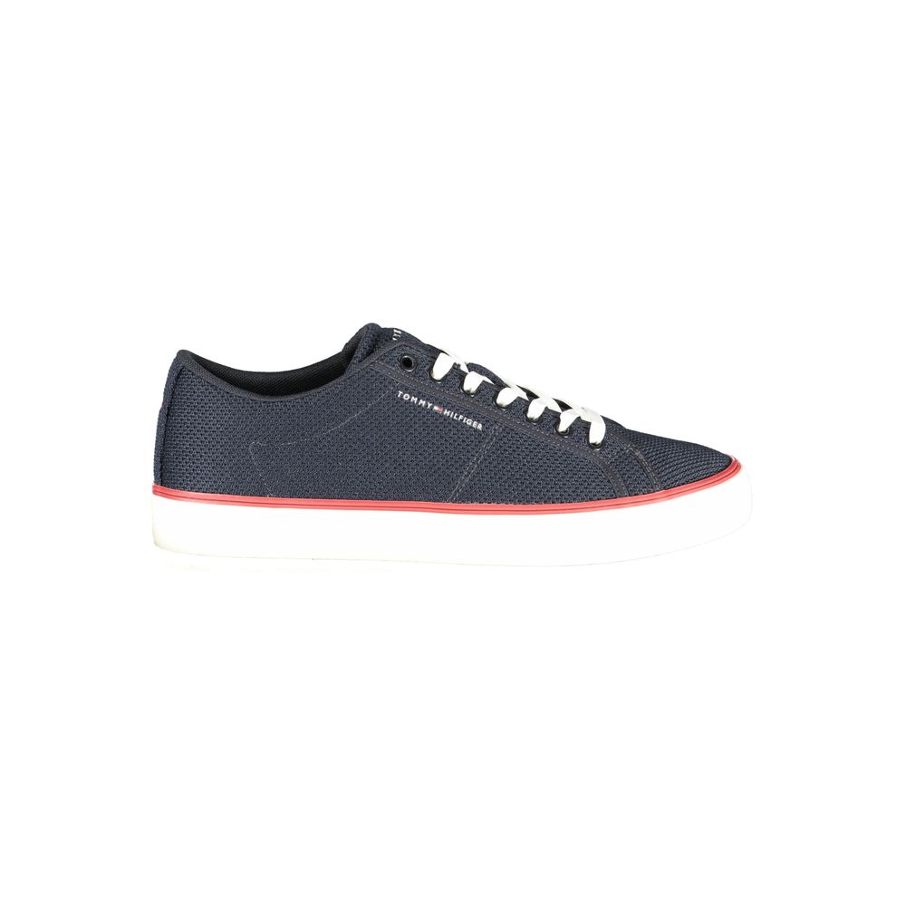 Tommy Hilfiger Blue Polyester Men Sneaker