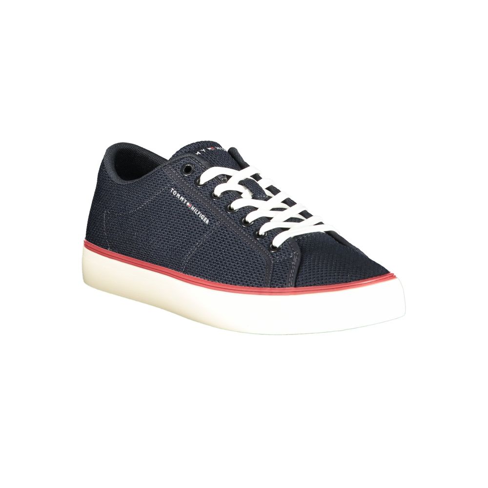 Tommy Hilfiger Blue Polyester Men Sneaker