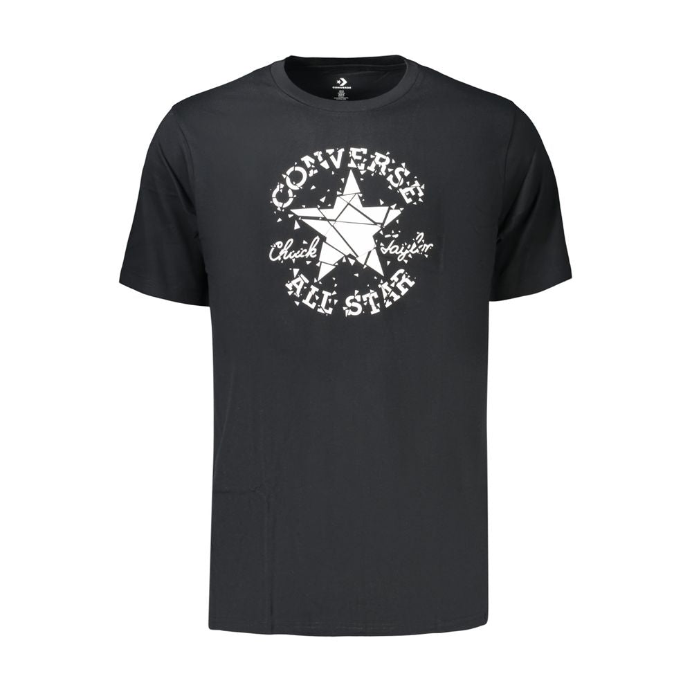 Converse Black Cotton Men's T-Shirt