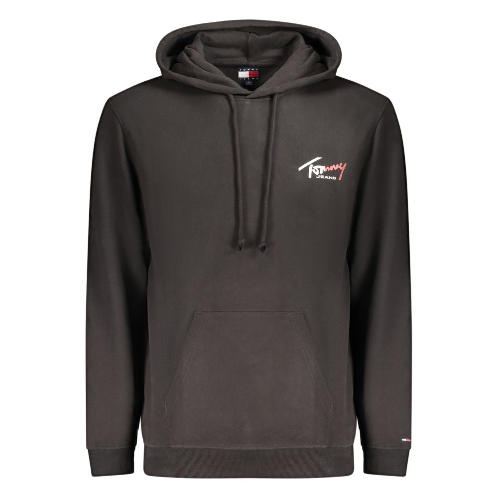 Tommy Hilfiger Black Cotton Men's Sweatshirt