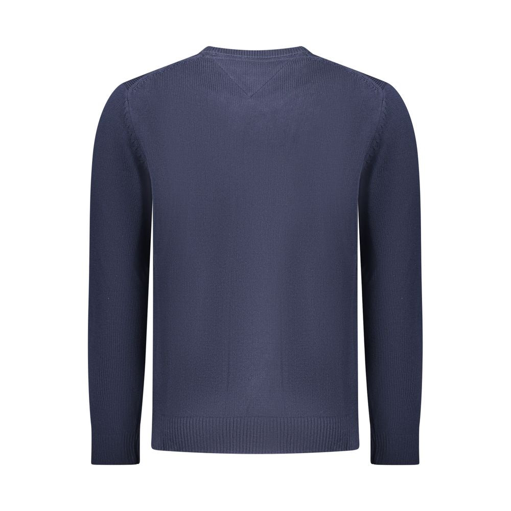 Tommy Hilfiger Blue Cotton Men's Sweater