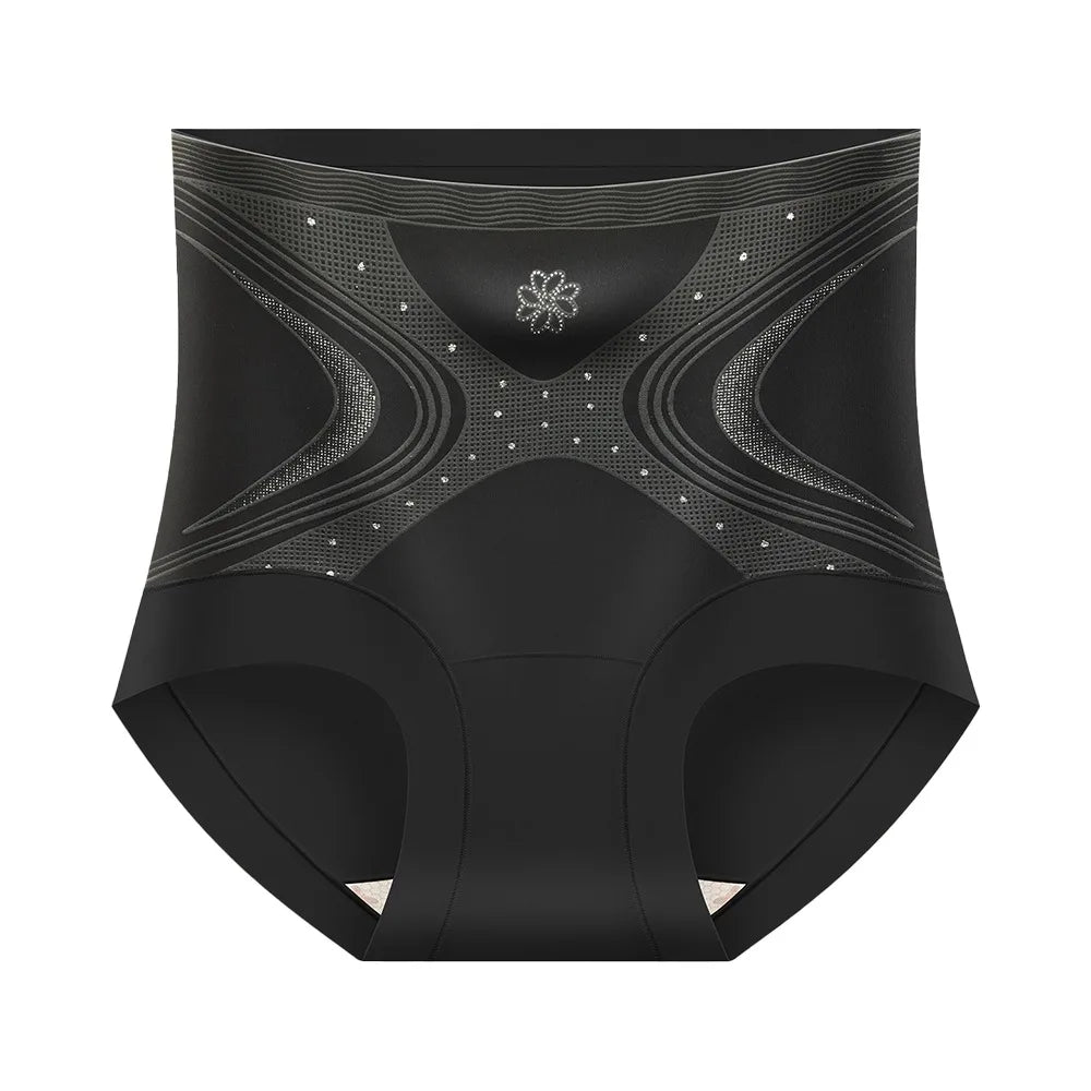 High Waist Postpartum Body Shaper Shapewear Belly Contracting Seamless Slimming Panties Waist Trainer Tummy Control Underwear