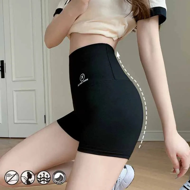 2PCS/Set Women Seamless Shapewear High Waist Butt Lifter Panties Female Solid Color Slimming Underwear Sports Yoga Tummy Pants
