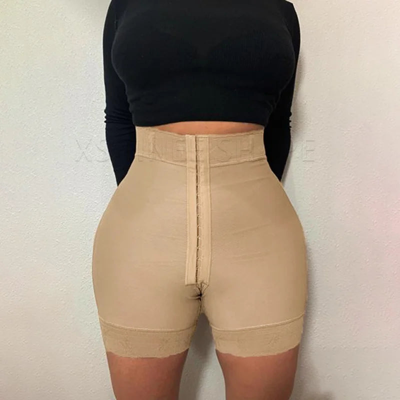 Fajas Women's Elastic Shaper Shorts Slimming Flat Belly Underwear Colombian Shapewear Tummy Control Panties Butt lifter Shaper