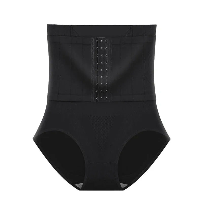 1pcs Women High Waist Shaping Briefs Buckle adjustment Body Shaper Slimming Underwear Butt Lifter Control Pantie Shapewear Pant