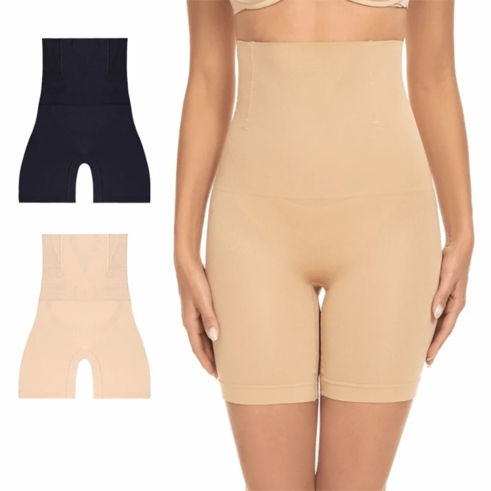 High Quality High Waisted Shapewear Shorts Seamless Butt Lifter Tummy Control Shorts Tummy Control Flat Panties Body Shaping