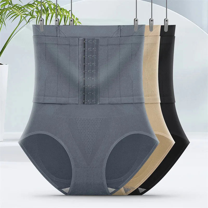 1pcs Women High Waist Shaping Briefs Buckle adjustment Body Shaper Slimming Underwear Butt Lifter Control Pantie Shapewear Pant