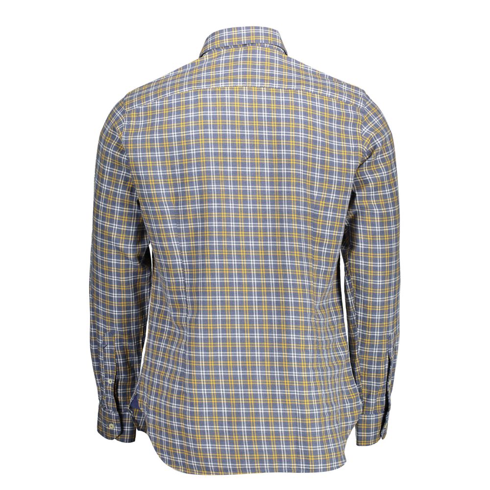 U.S. POLO ASSN. Blue Cotton Men's Shirt