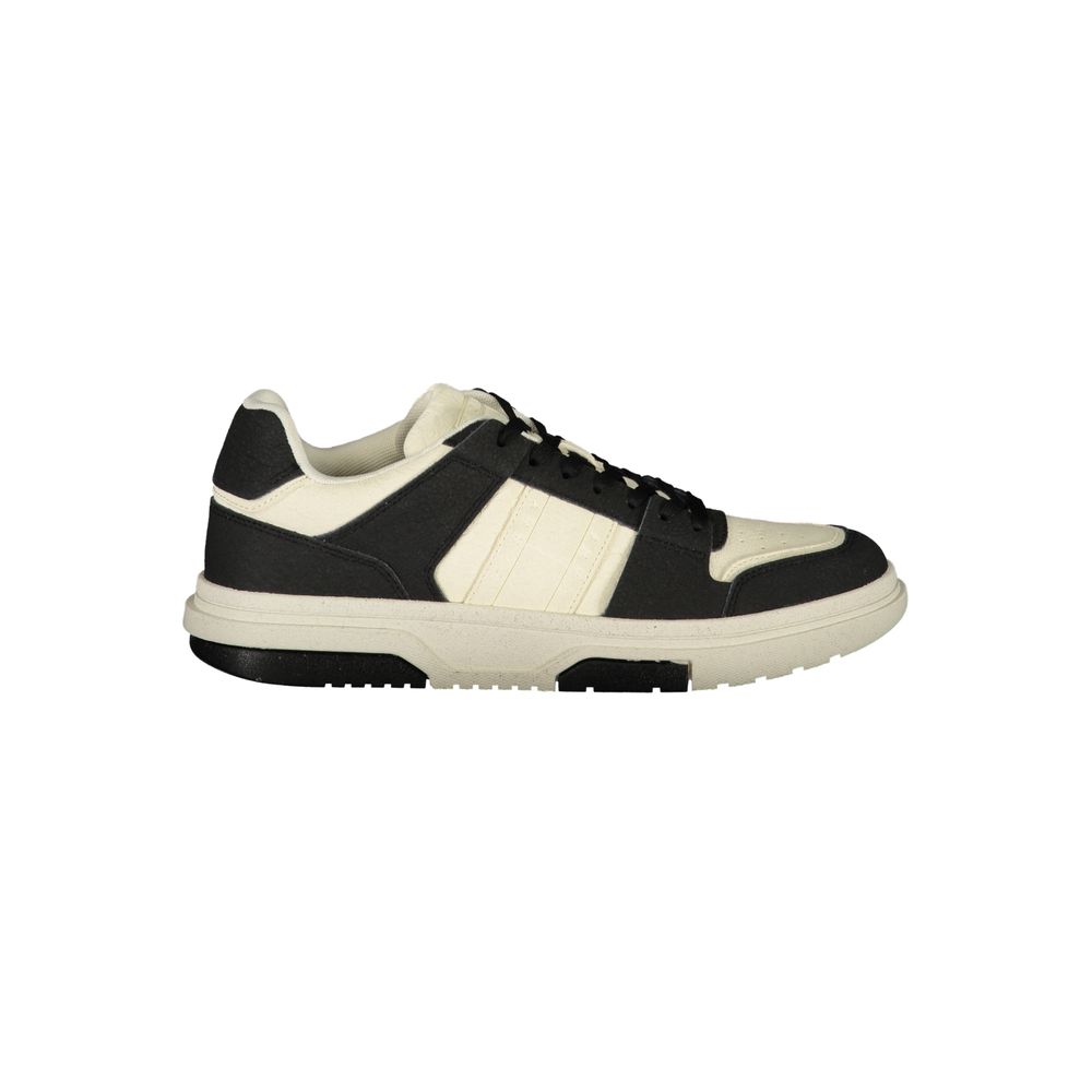 Tommy Hilfiger Black Polyester Men Sneaker