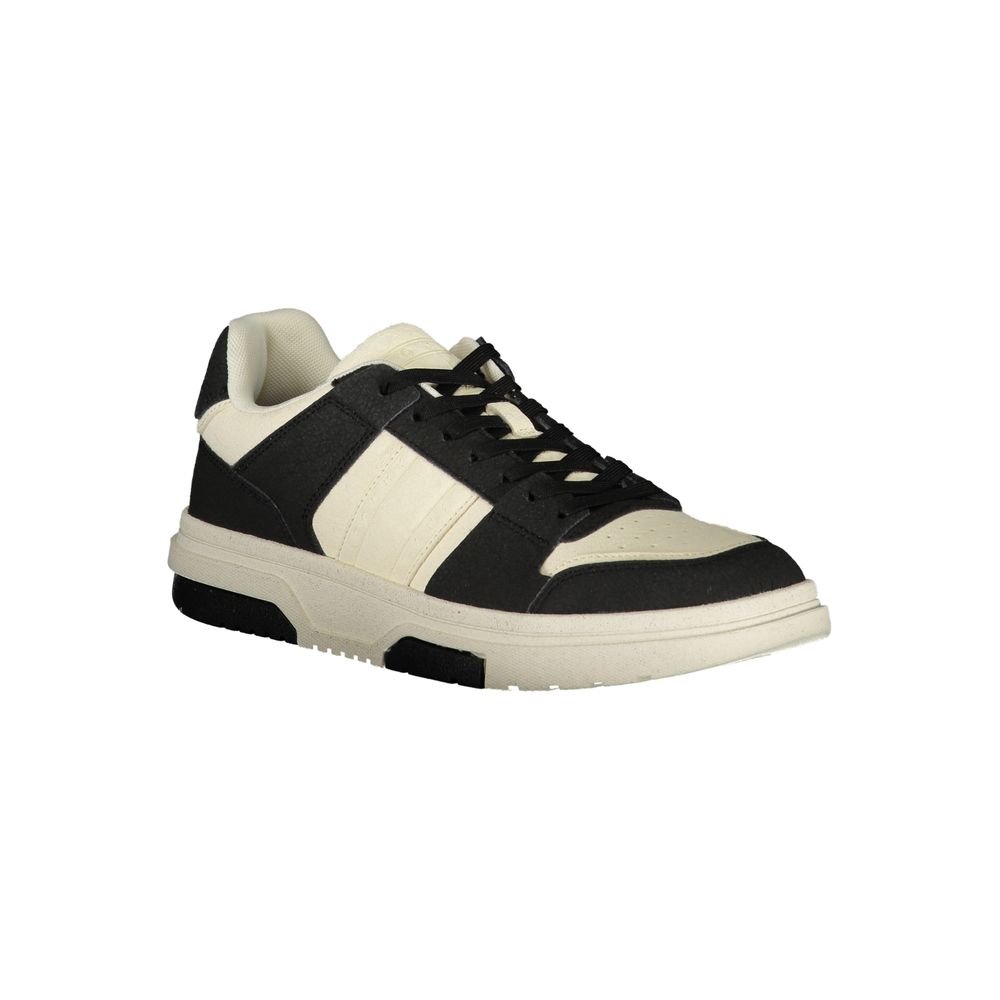 Tommy Hilfiger Black Polyester Men Sneaker