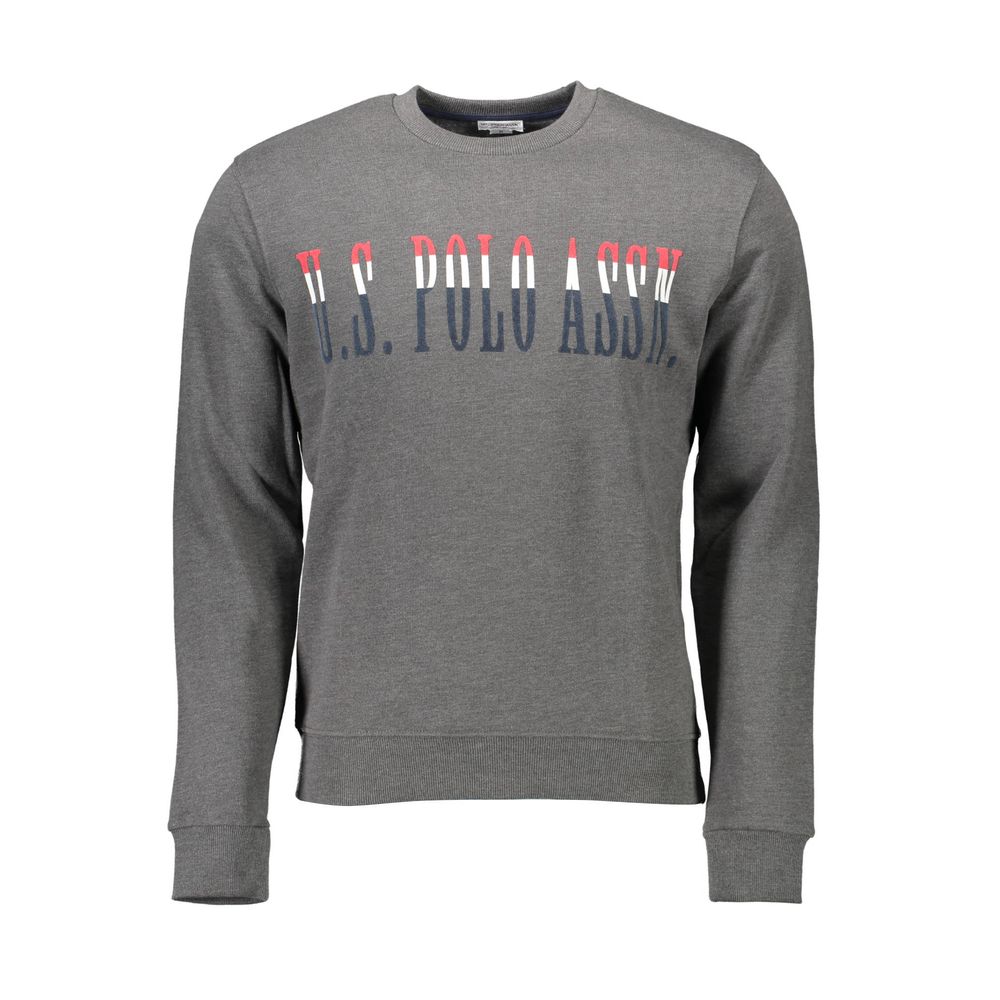 U.S. POLO ASSN. Gray Cotton Men's Sweatshirt