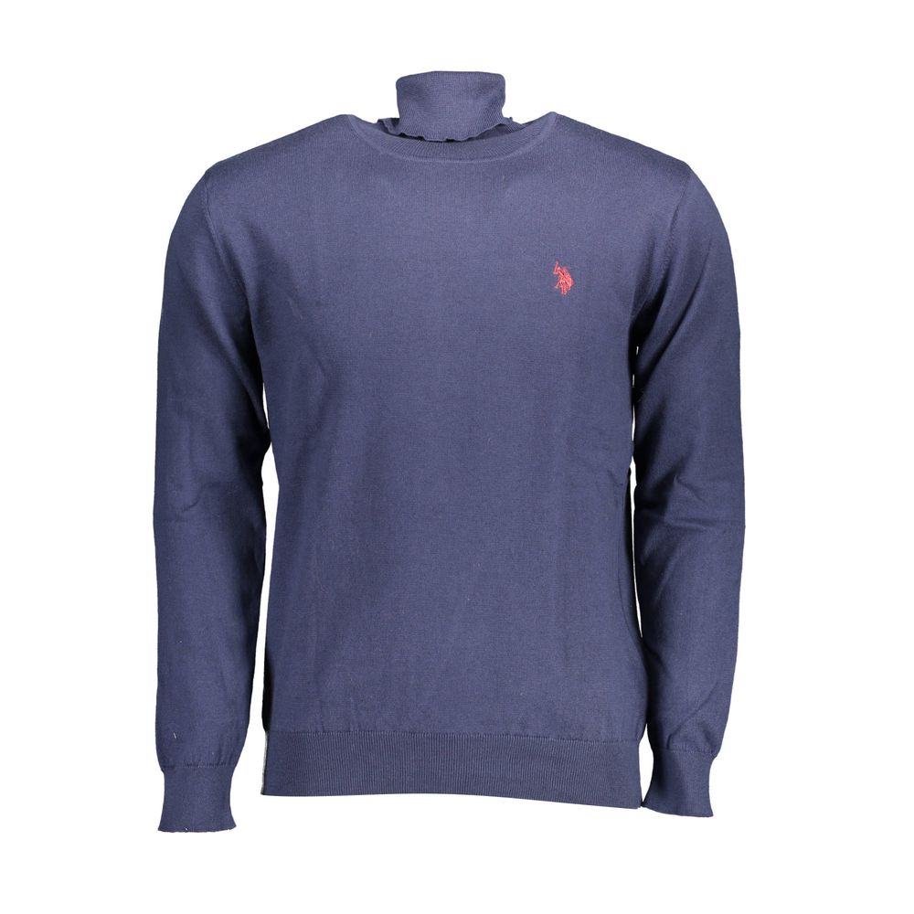 U.S. POLO ASSN. Blue Cotton Men's Sweater