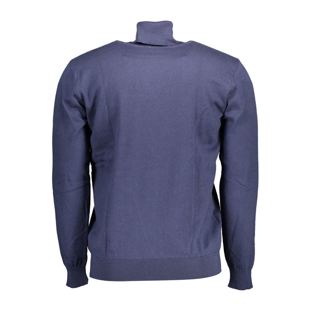 U.S. POLO ASSN. Blue Cotton Men's Sweater