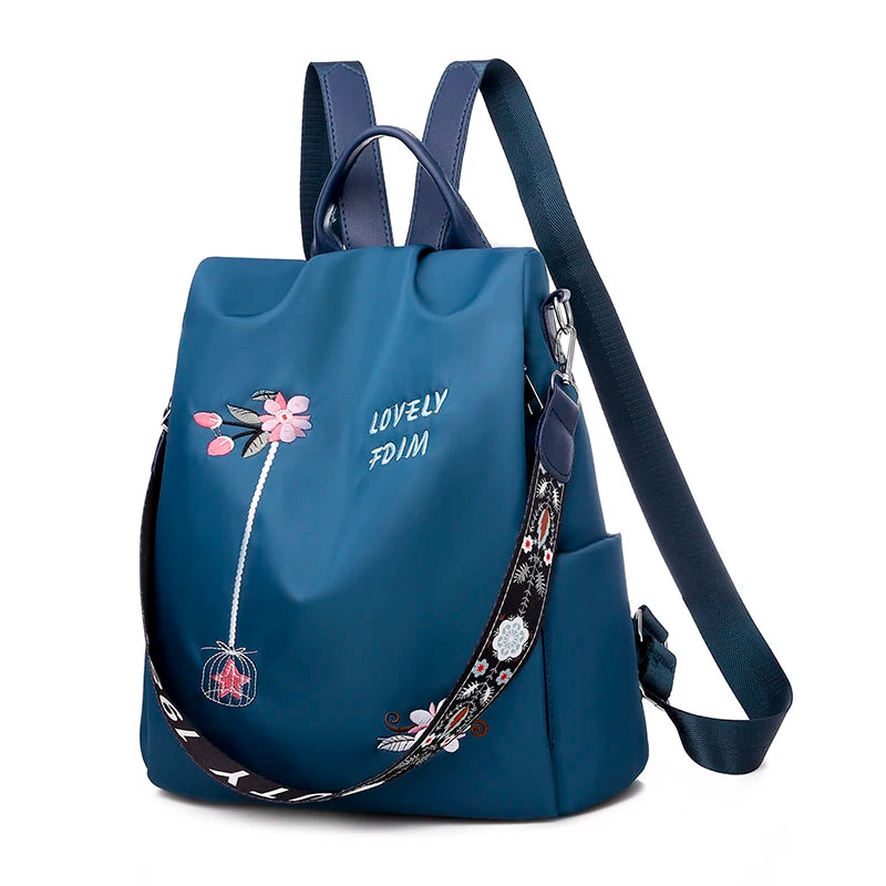 Waterproof Anti Theft Oxford Backpack for Women