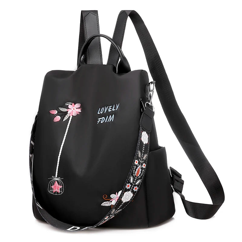 Waterproof Anti Theft Oxford Backpack for Women