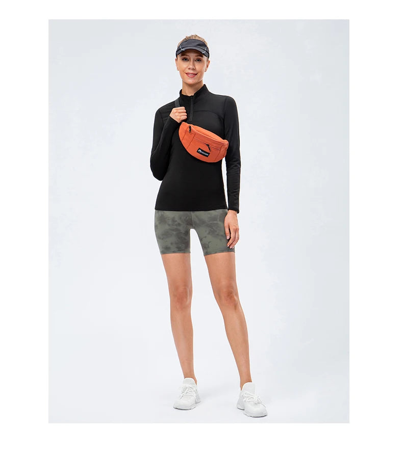 Women Long Sleeve Zipper Sports Jacket