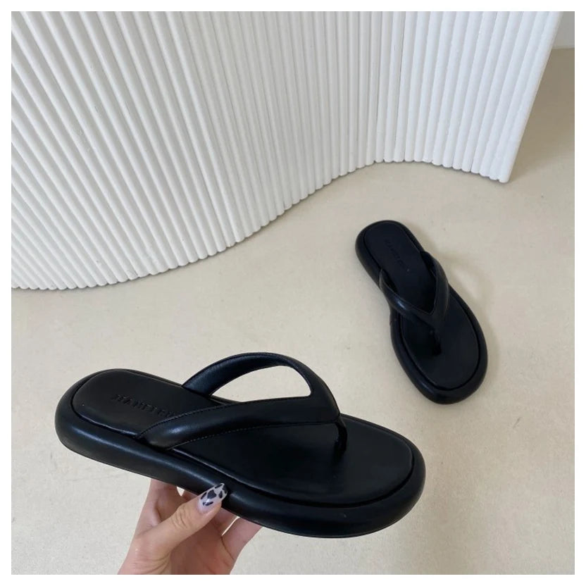 Women Open Toe Summer Slide Slippers