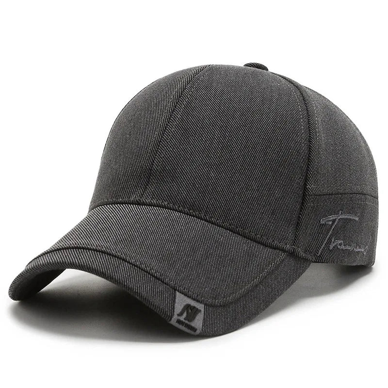 Men Cotton Outdoor Trucker Baseball Cap