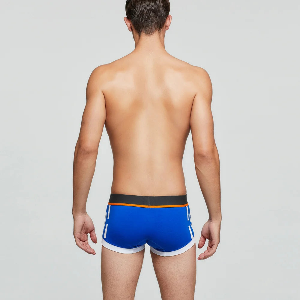 Low Rise Cotton Boxer Briefs for Men