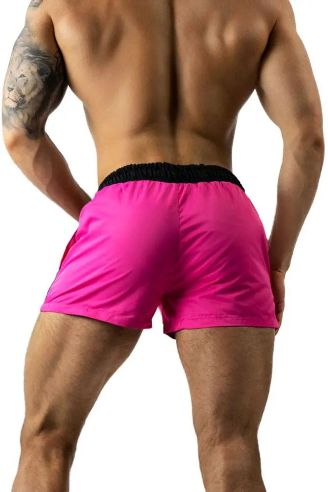 Men Quick Dry Running Trunk Shorts