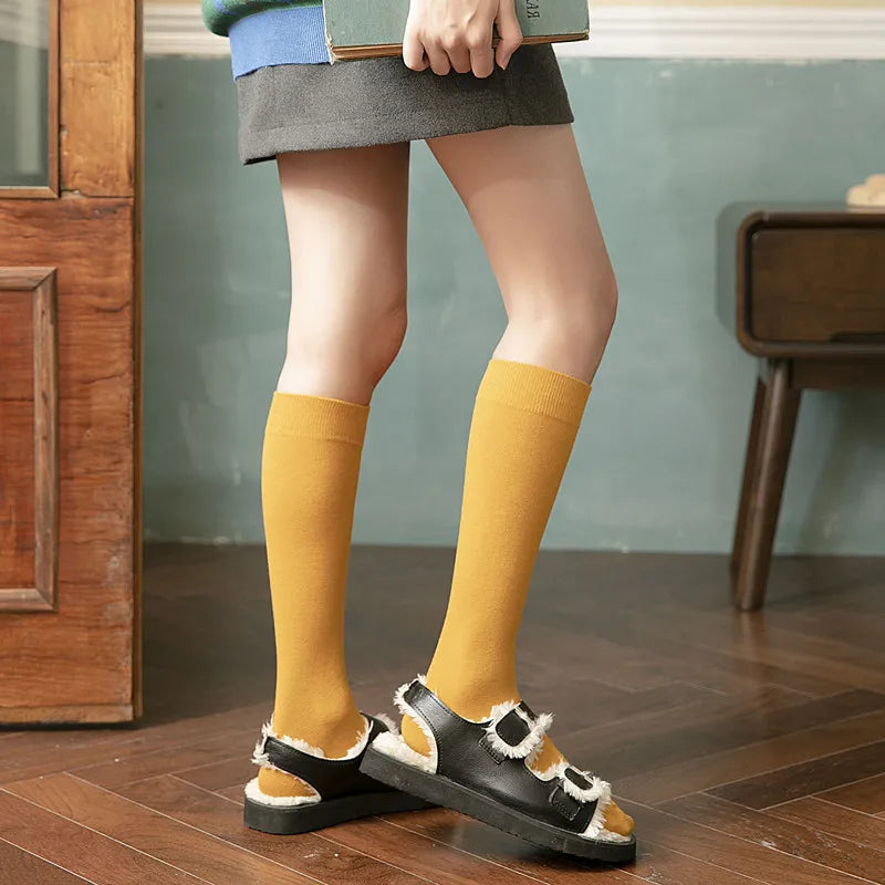Thigh High Cotton Warm Socks for Women
