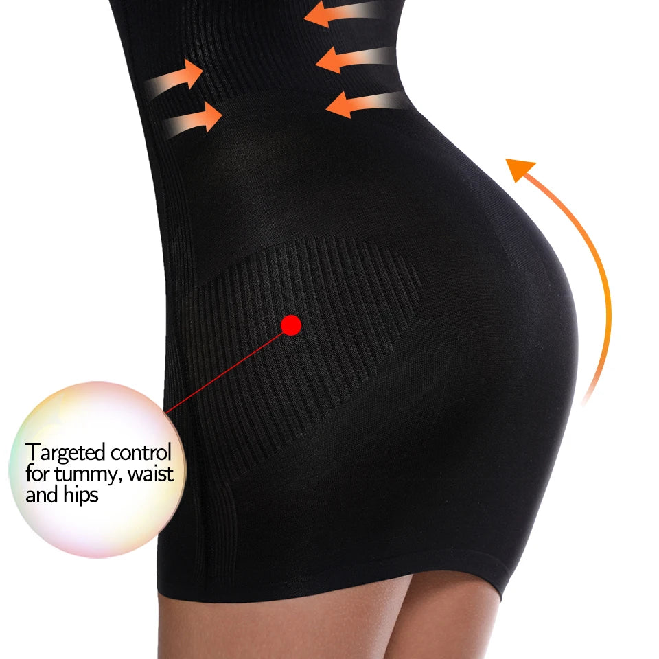 Strapless Tummy Control Full Body Shapewear Slip for Women