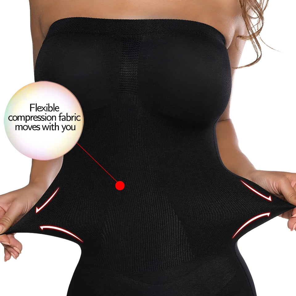 Strapless Tummy Control Full Body Shapewear Slip for Women