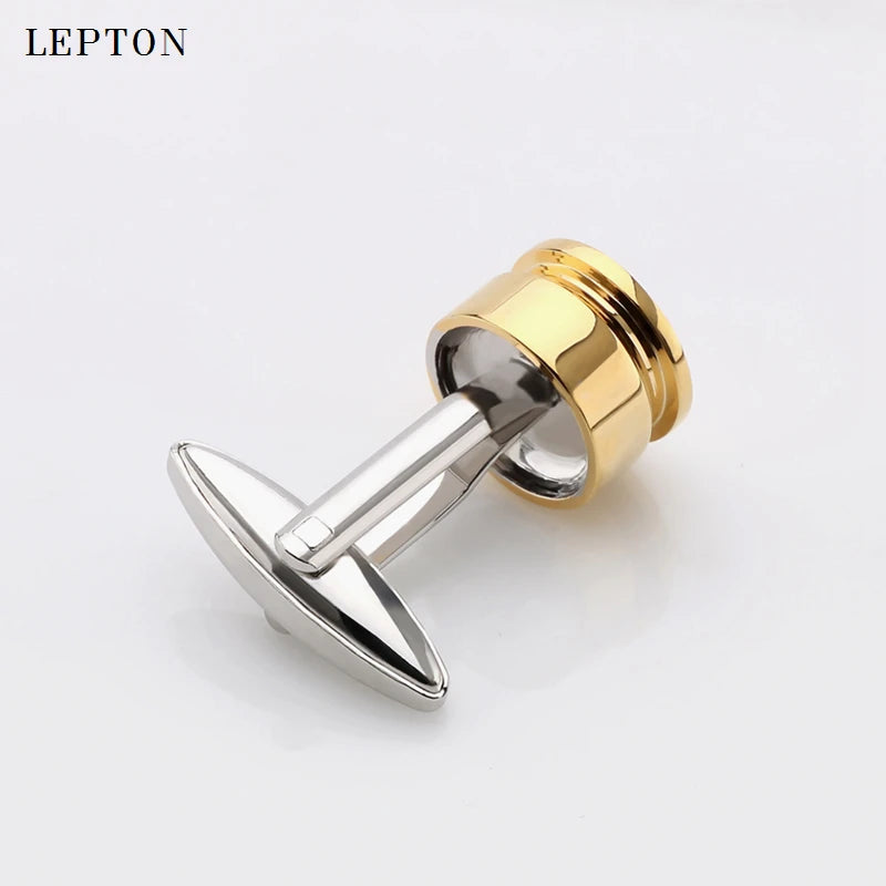 Men Hot Sale Metal Bullet Cufflinks