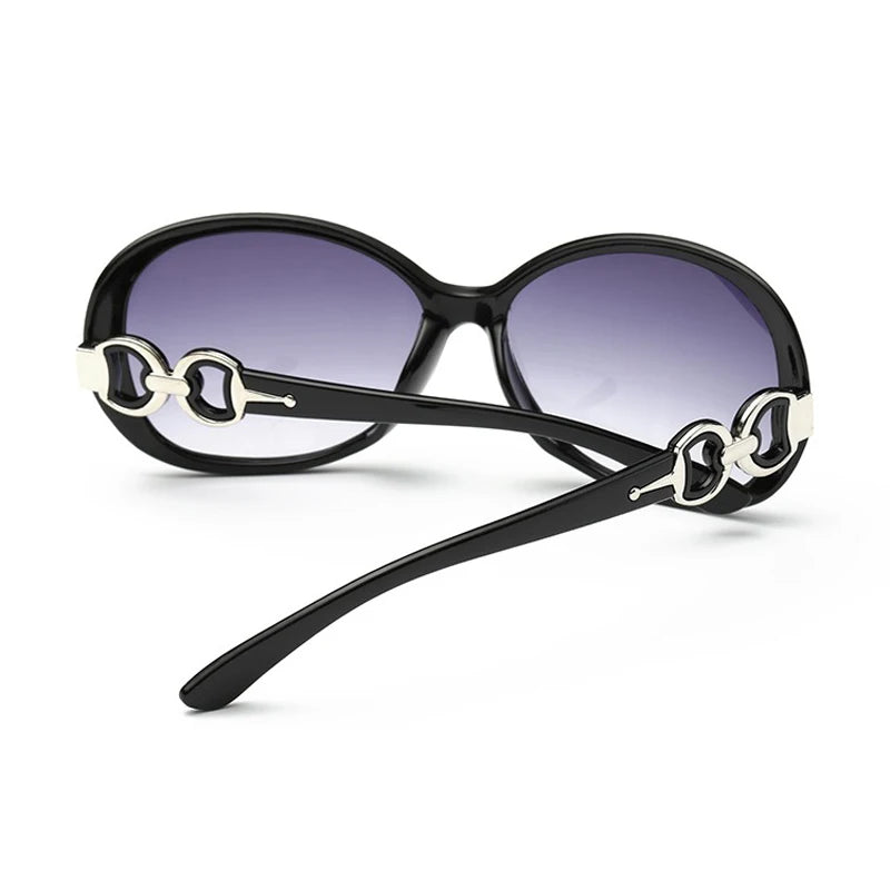 Women Vintage Round Metal Frame Designer Sunglasses UV400