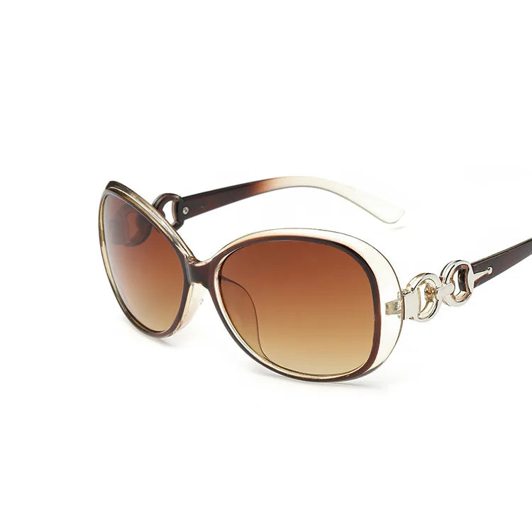 Women Vintage Round Metal Frame Designer Sunglasses UV400