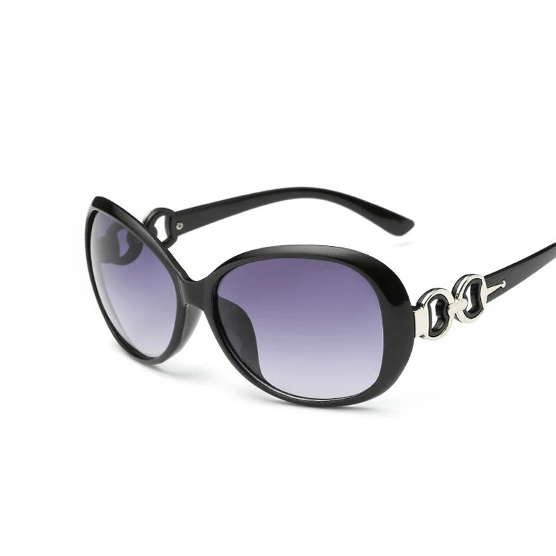 Women Vintage Round Metal Frame Designer Sunglasses UV400