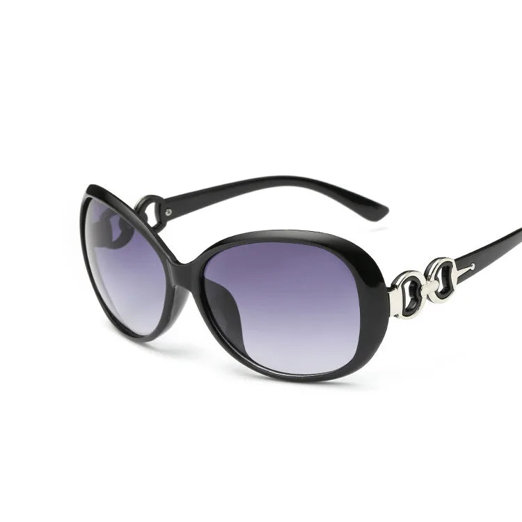 Women Vintage Round Metal Frame Designer Sunglasses UV400