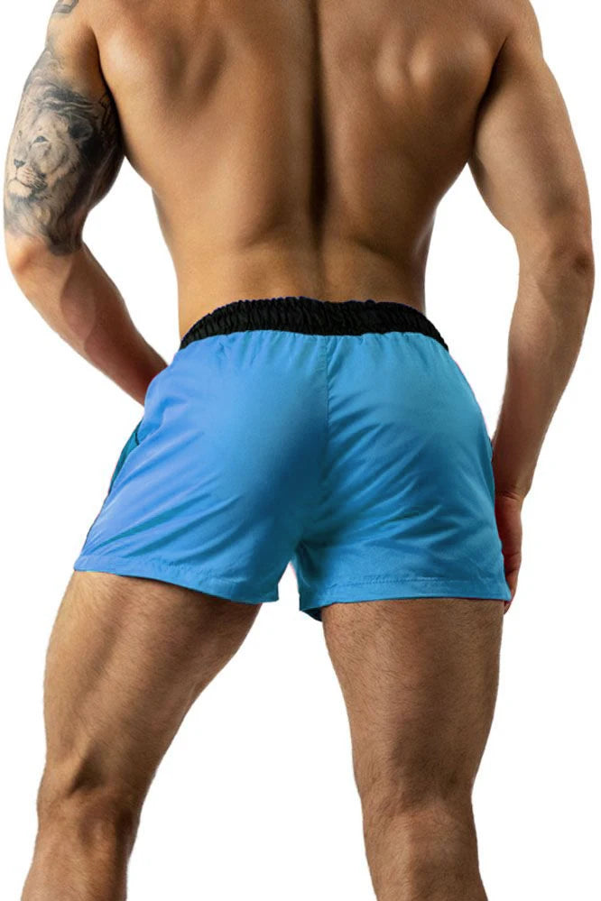 Men Quick Dry Running Trunk Shorts