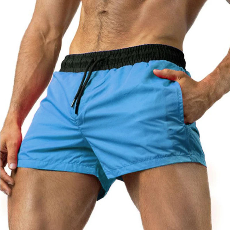 Men Quick Dry Running Trunk Shorts