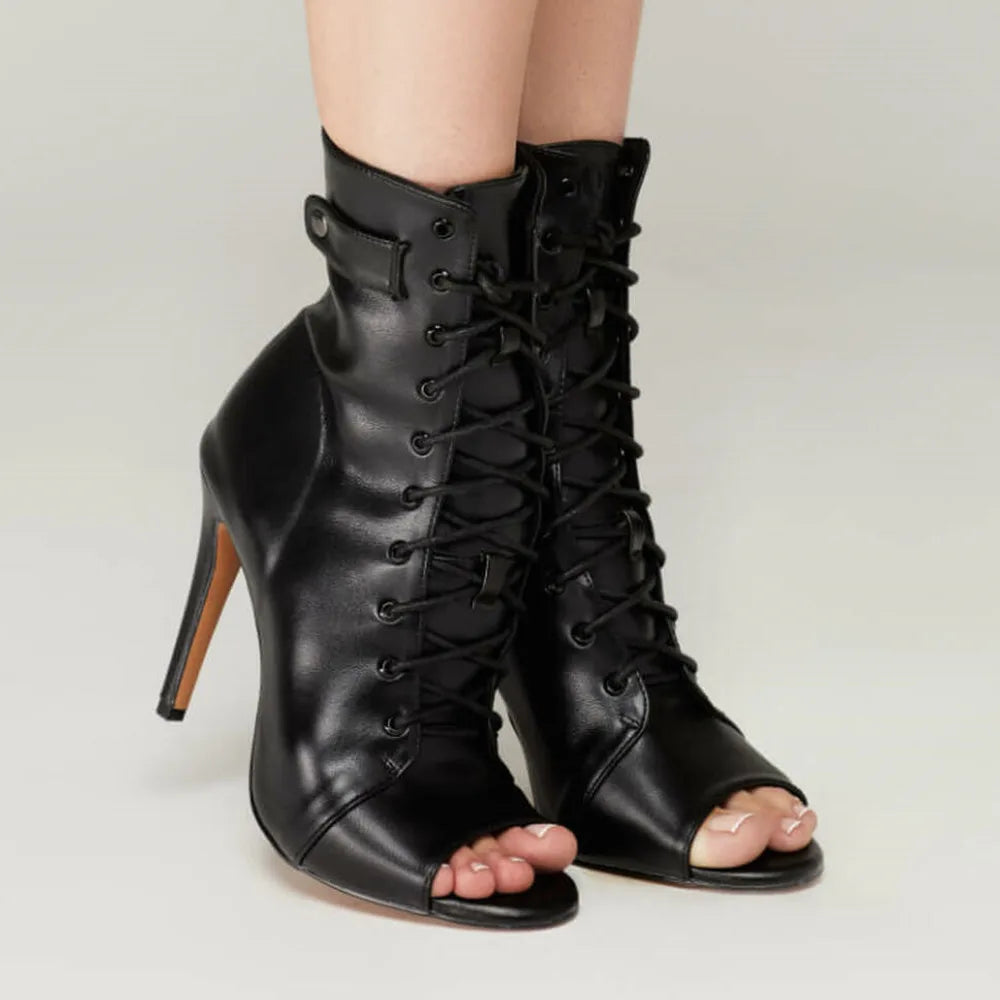 Women Stiletto Party High Heel Boots