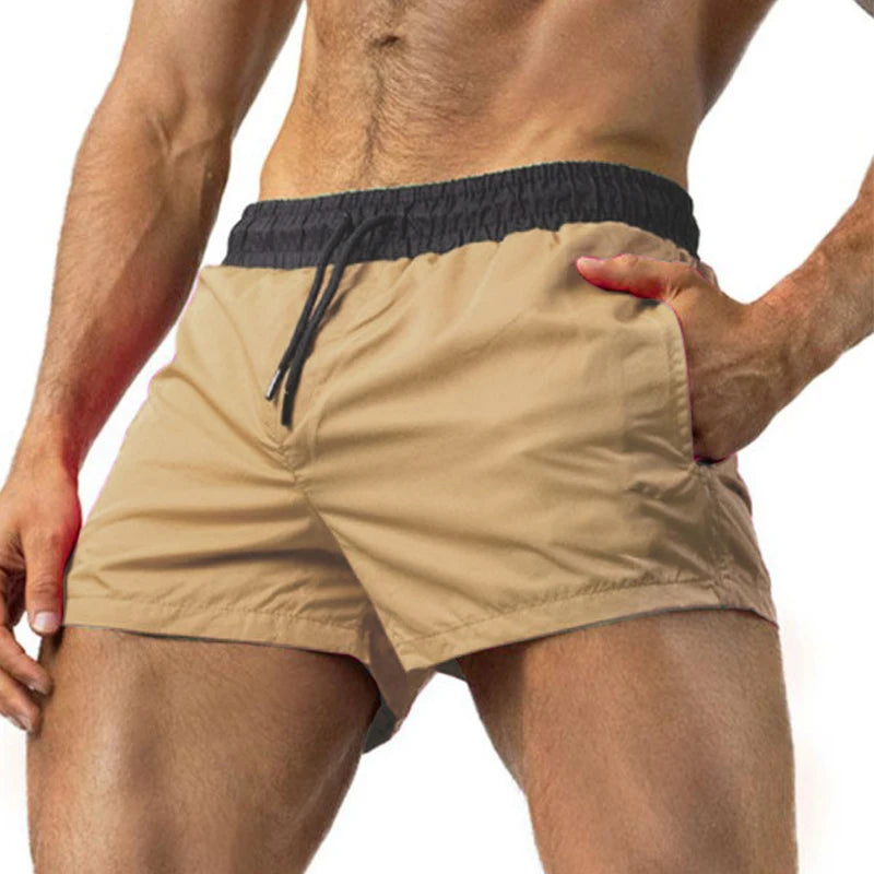 Men Quick Dry Running Trunk Shorts