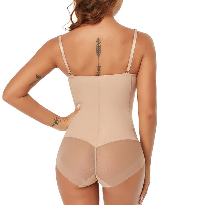 Tummy Control Butt Lifter Shapewear Bodysuit for Women