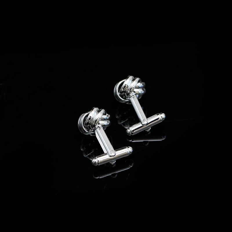 Men Round Ball Cufflinks Suit Accessories