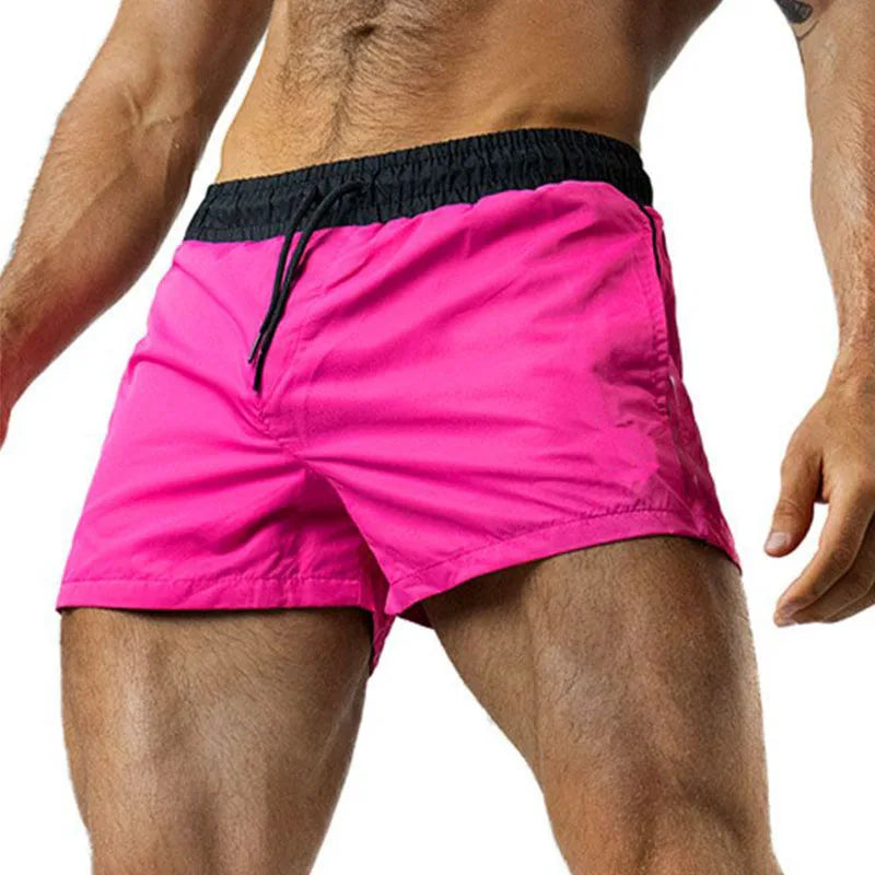 Men Quick Dry Running Trunk Shorts