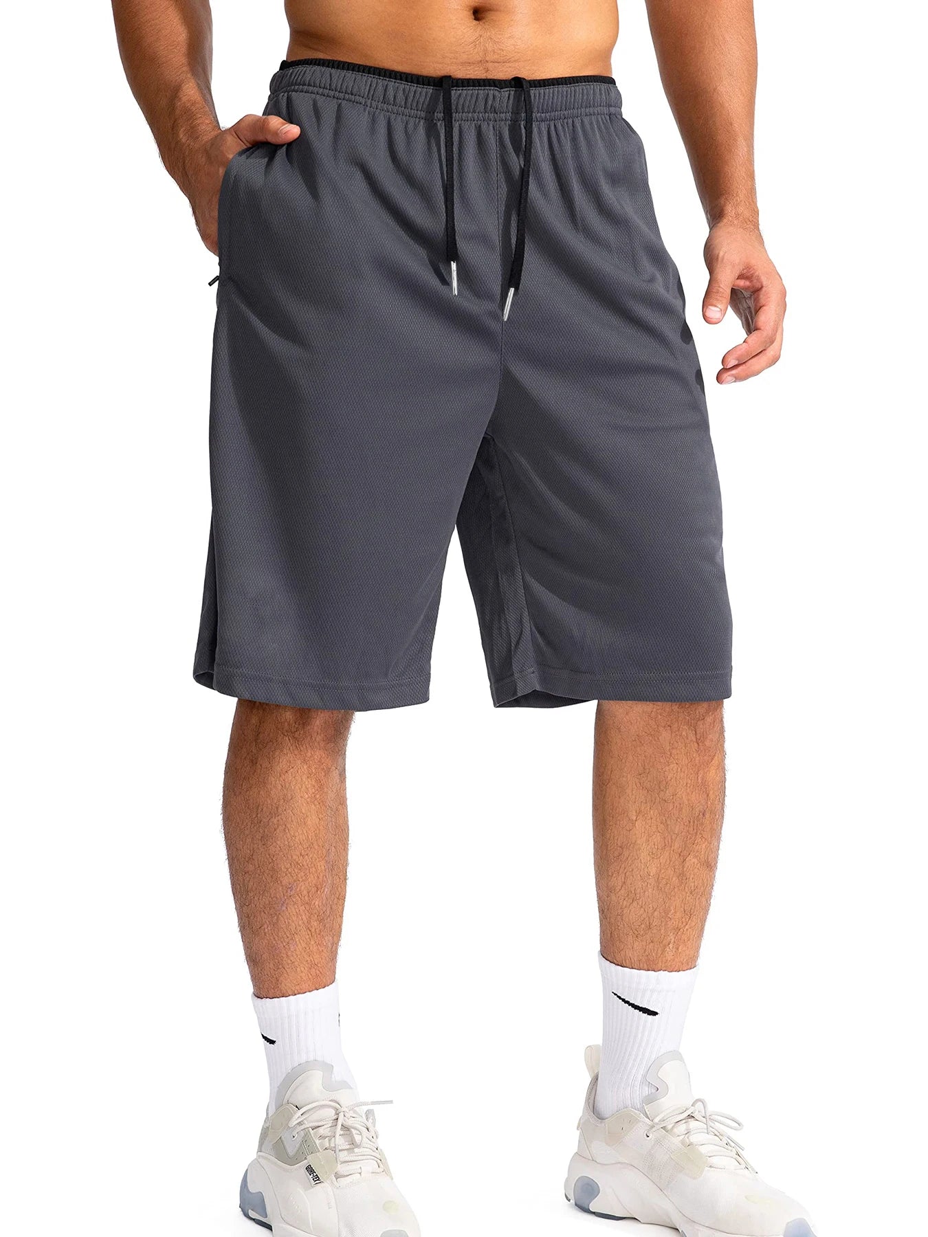Men Sports Running Basketball Gym Shorts