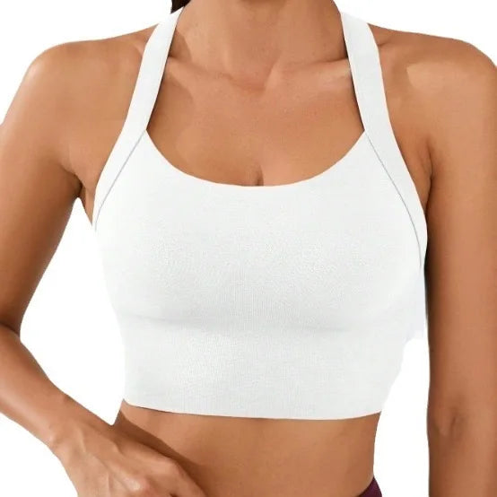 Women Cross Back Adjustable Sports Bra