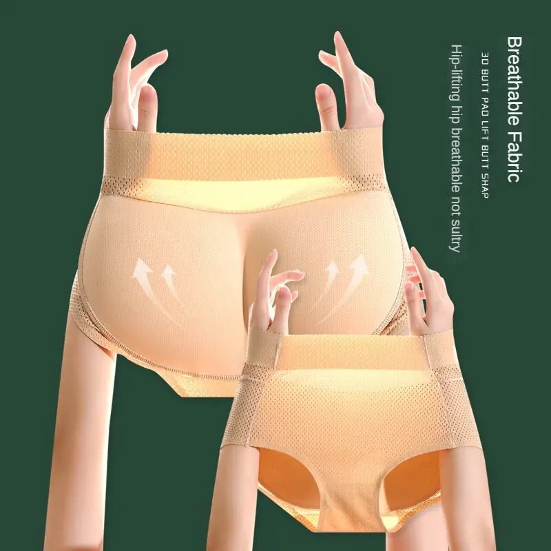 Padded Push Up Butt Lifter Shapewear Panties for Women