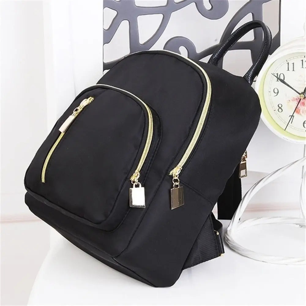 Multi Function Nylon Mini Backpack Daypack for Women
