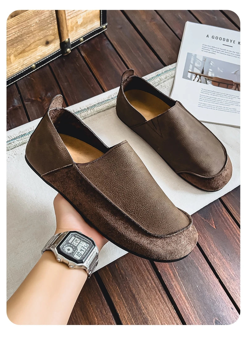 Man Loafers Outdoor Walking Fashion Casual Shoes