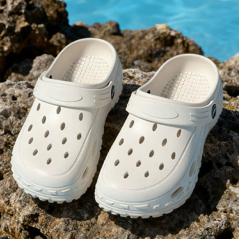 Men Summer Closed Toe Non-slip Beach Sandals