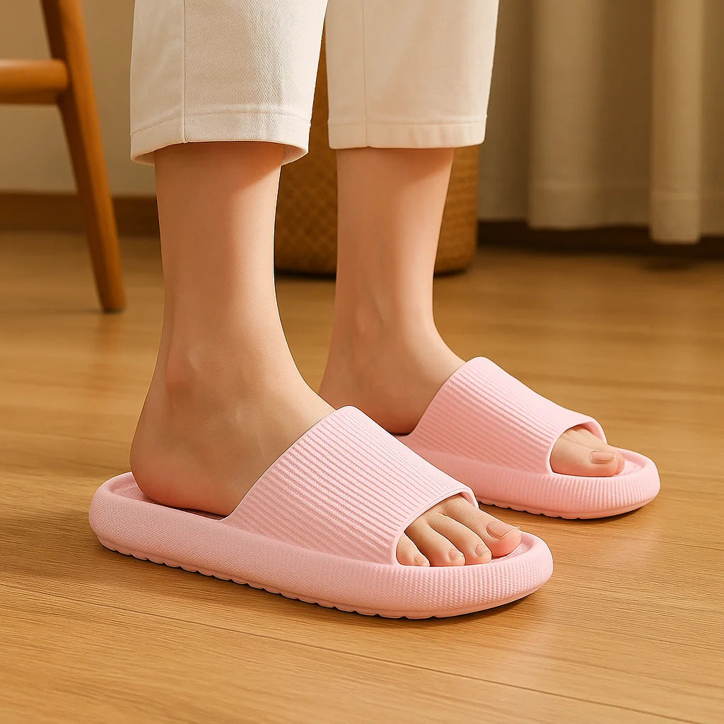 Women Thick Sole Beach Slippers
