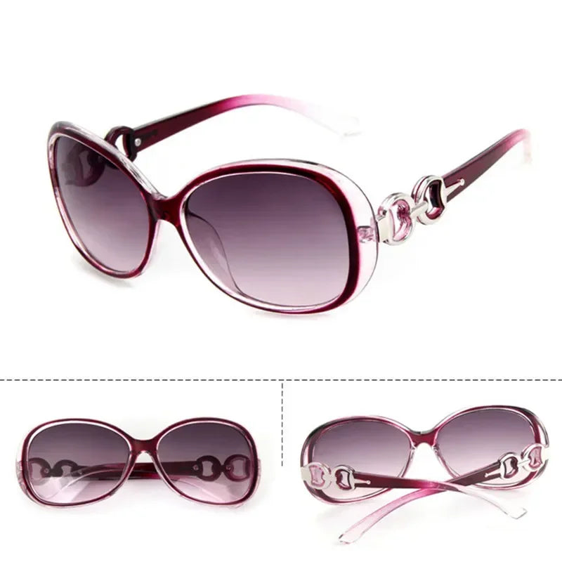 Women Retro Square Mirror Sunglasses UV400 Eyewear