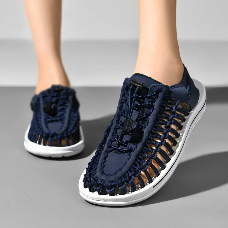Men Handwoven Casual Beach Sandals