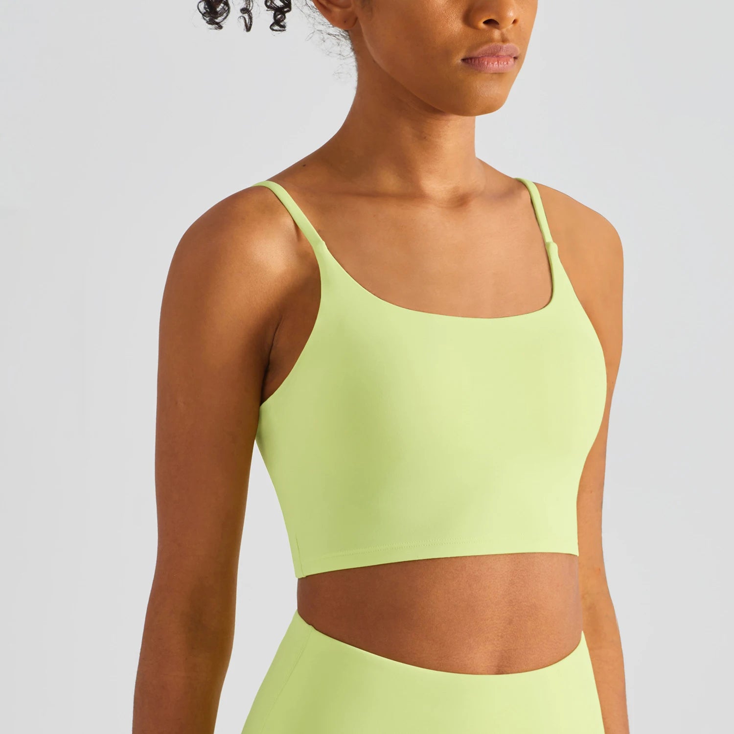 Women High Support Padded Sports Bra Quick Dry Fitness Top